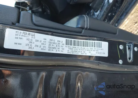 2015 Jeep Grand Cherokee Limited z USA, uszkodzony, nr VIN 1C4RJFBG9FC107170